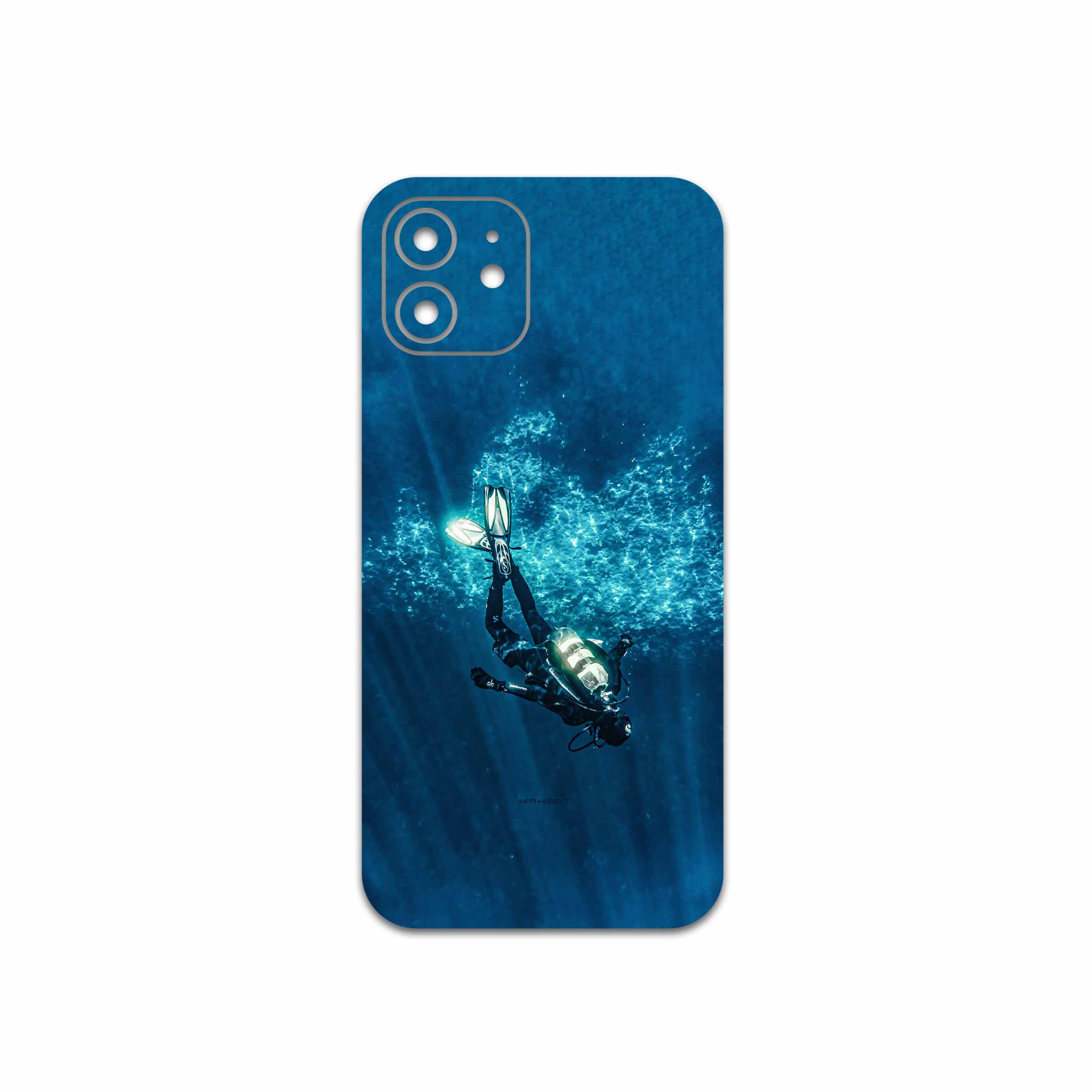 برچسب پوششی ماهوت مدل Scuba Diving مناسب برای گوشی موبایل اپل iPhone 12