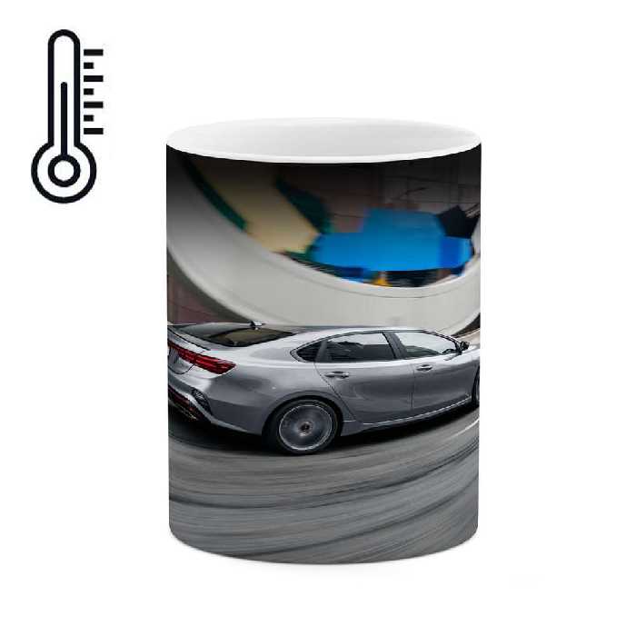 ماگ حرارتی کاکتی طرح ماشین مدل mgh16079