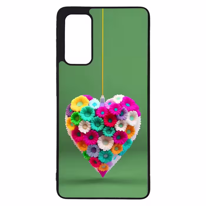 کاور طرح قلبی کد G-146 مناسب برای گوشی موبایل سامسونگ Galaxy S20 FE | دیجی قاب دونی