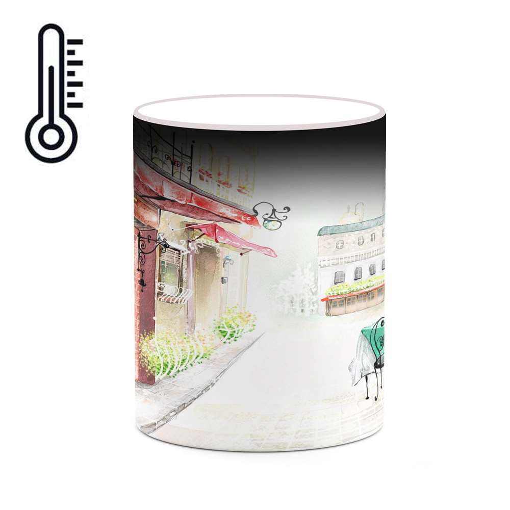 ماگ حرارتی کاکتی طرح دنیای فانتزی مدل mgh18643