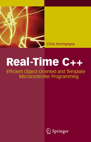 خرید و دانلود نسخه کامل کتاب Real-Time C : Efficient Object-Oriented and Template Microcontroller Programming