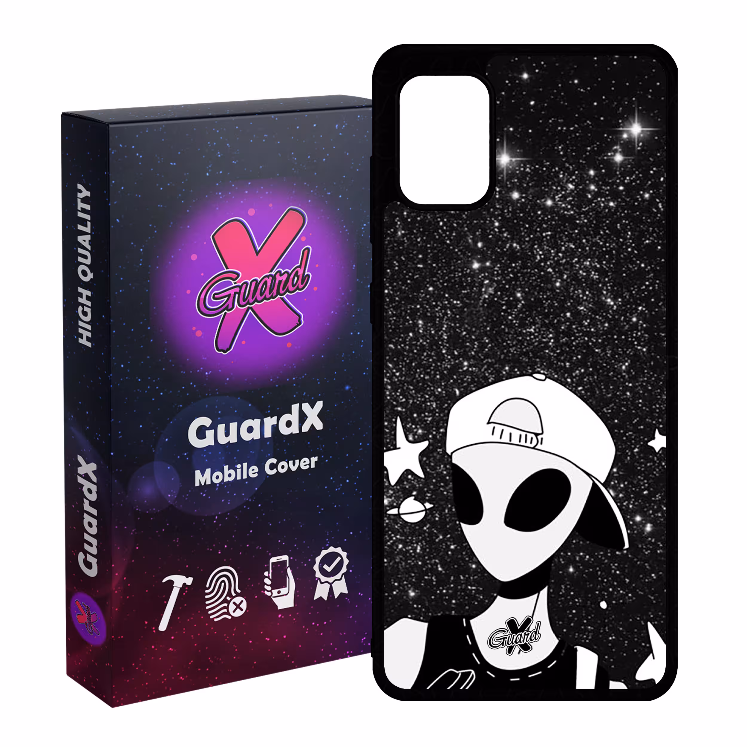 کاور گارد ایکس طرح Alien مدل Glass10307 مناسب برای گوشی موبایل سامسونگ Galaxy A31