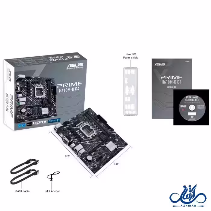مادربرد ایسوس H610M-D D4