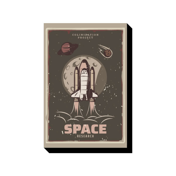 تابلو شاسی مدل ناسا و فضا کد nasa-km7