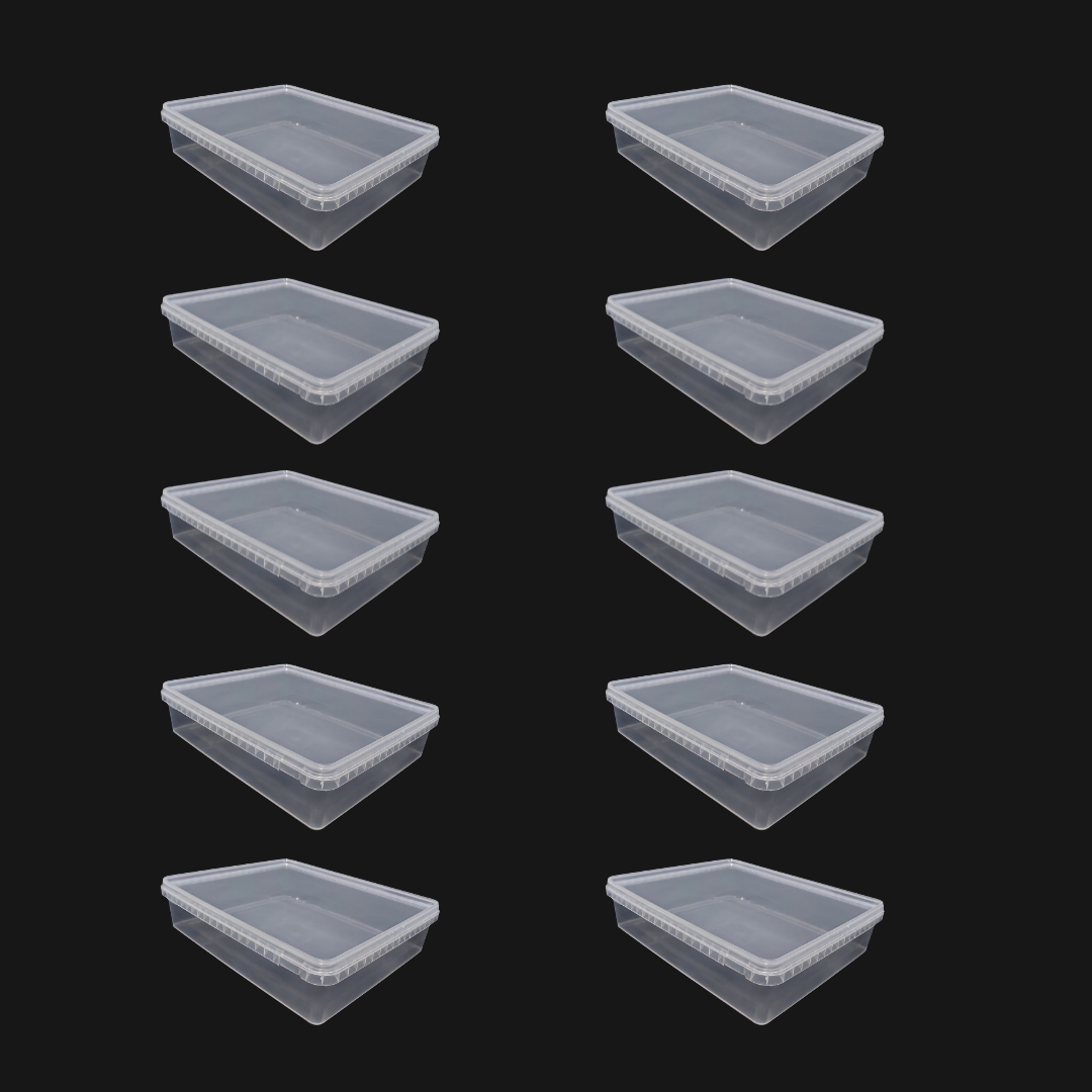 ظرف نگهدارنده مدل فریزری کد 3800cc مجموعه 10 عددی