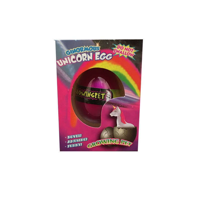 تخم جادویی اسب تکشاخ با قرار دادن تخم درون آب اسب تکشاخ جذاب ظاهر میشود