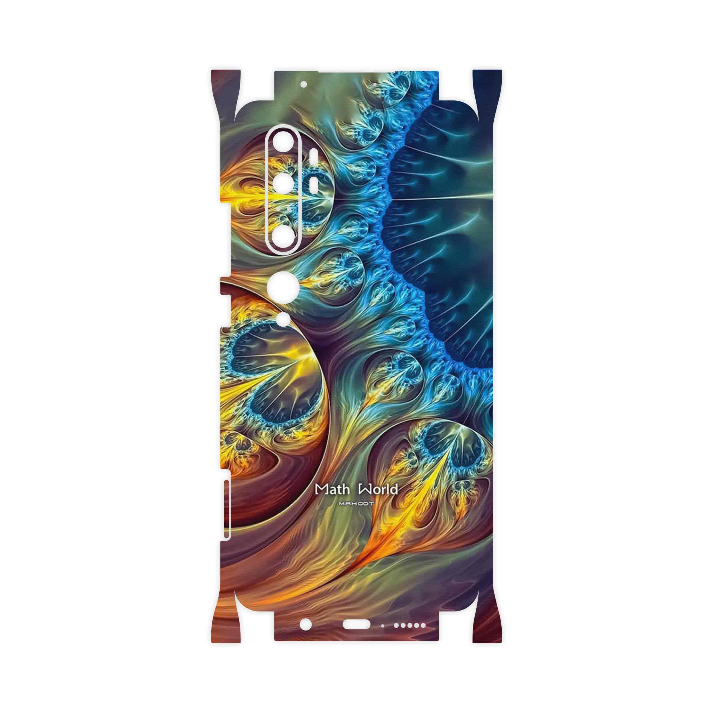 برچسب پوششی ماهوت مدل Mathematical Geometric Shape 8-FullSkin مناسب برای گوشی موبایل شیائومی Mi Note 10 Pro