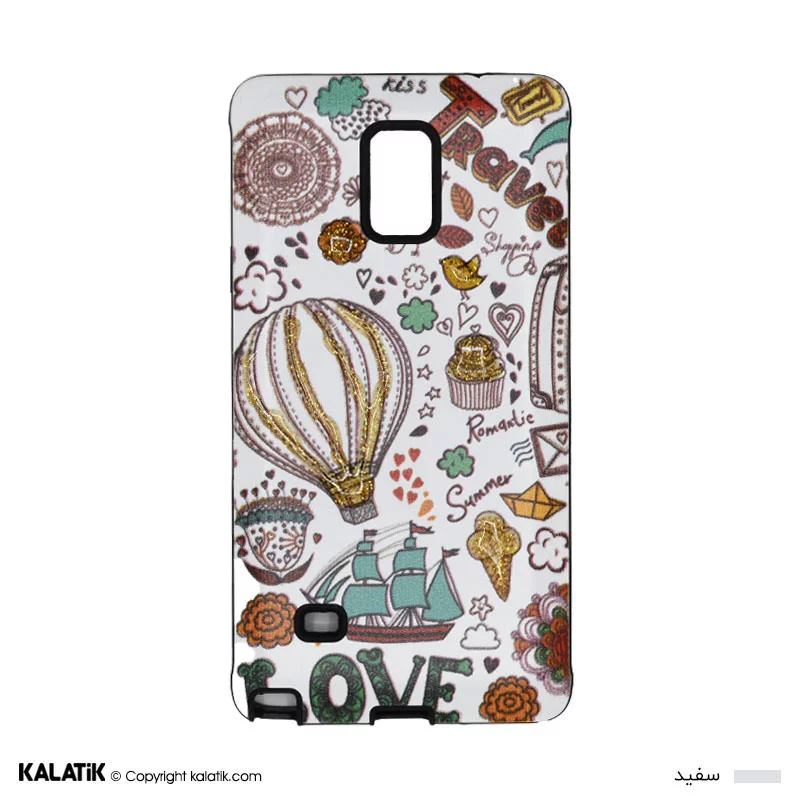 کاور سیلکونی گوشی سامسونگ Galaxy Note 4 مدل Love