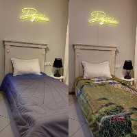 لحاف یک نفره طرح منظره