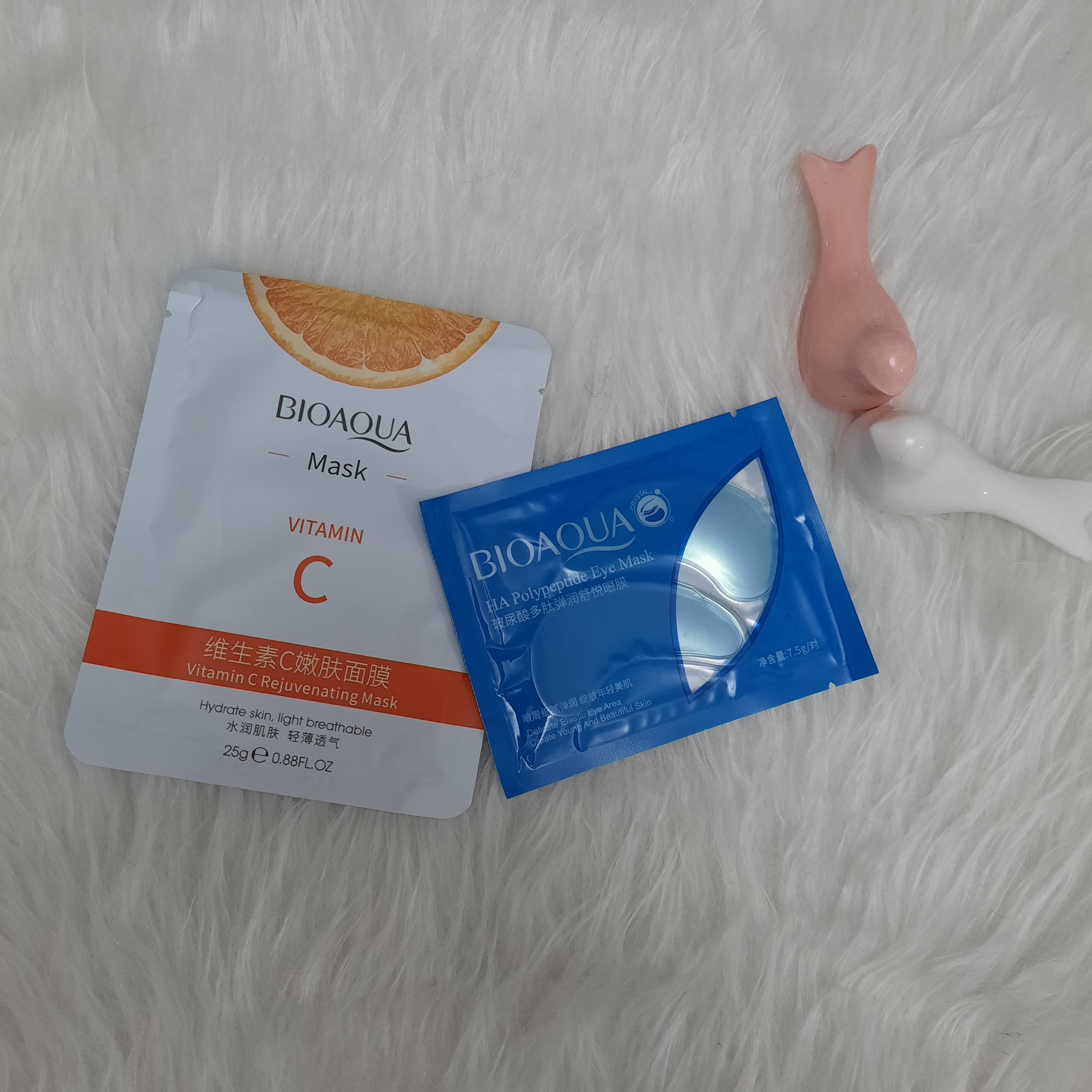 پک ماسک صورت و پچ زیرچشم بیوآکوا