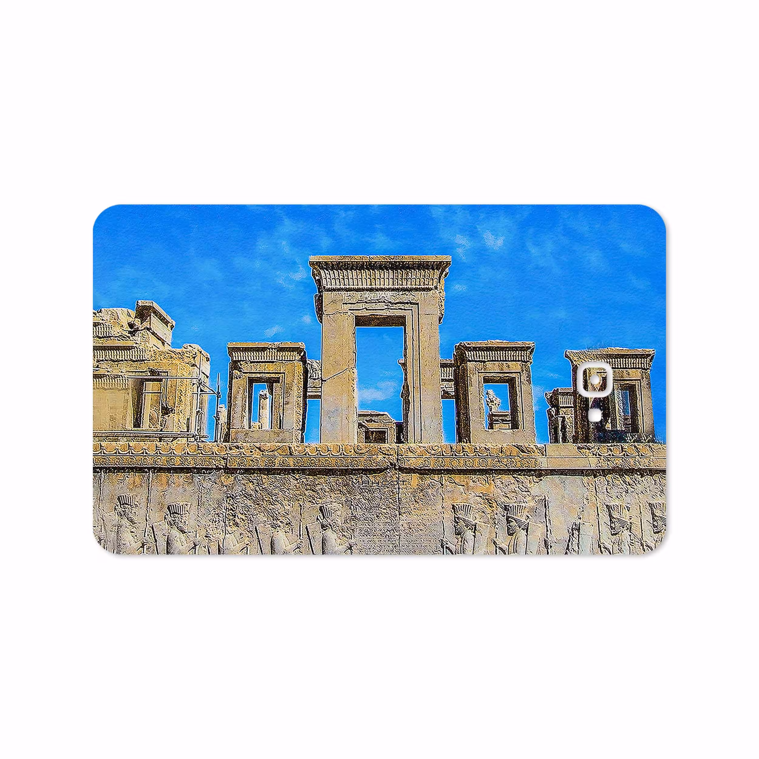 برچسب پوششی ماهوت مدل TAKHT-e-JAMSHID مناسب برای تبلت سامسونگ Galaxy Tab A 10.1 2016 T585