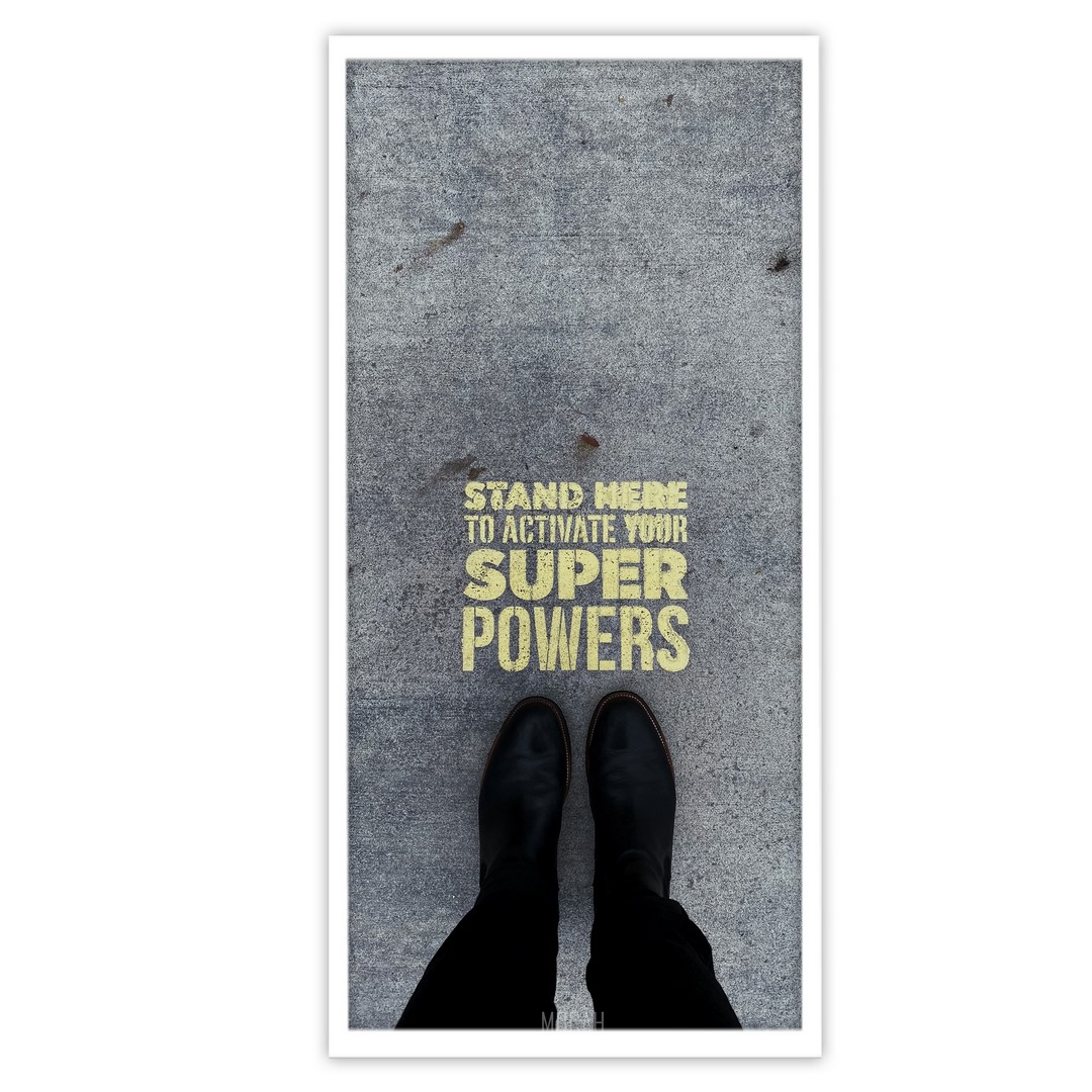 تابلو بکلیت طرح جمله انگیزشی مثبت انگلیسی مدل W-S3261