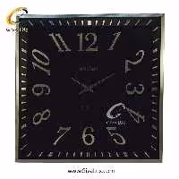 ساعت دیواری اورجینال آرتمیس آلیاژ فلزی نقره ای| کد رفرنس 90019، مدل: 2038SilverBlack