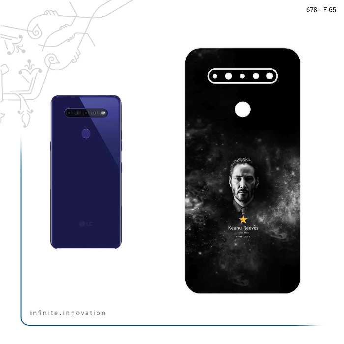 برچسب پوششی ماهوت مدل Keanu Reeves مناسب برای گوشی موبایل ال جی K51s