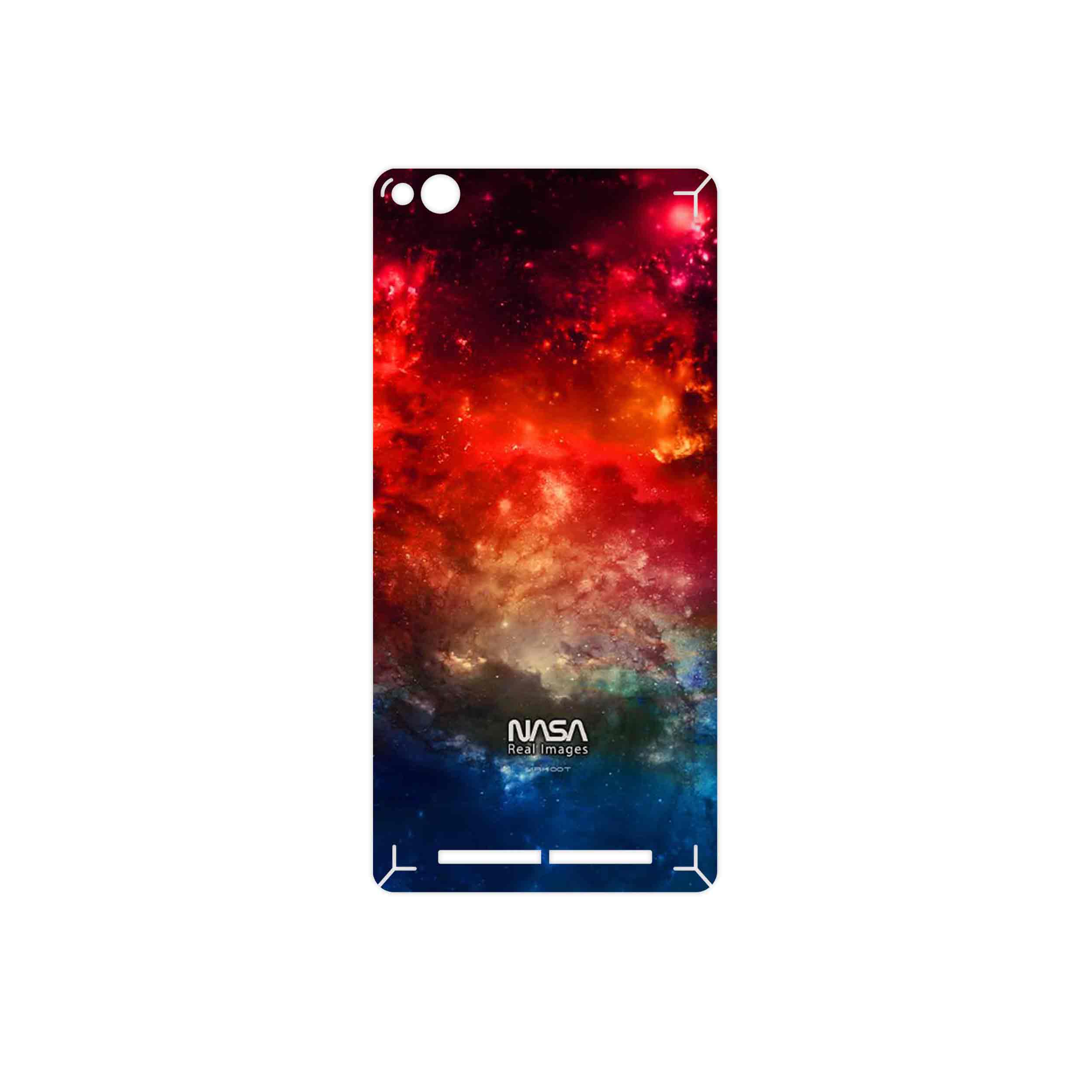 برچسب پوششی ماهوت مدل Universe b NASA 8 مناسب برای گوشی موبایل شیائومی Redmi 3