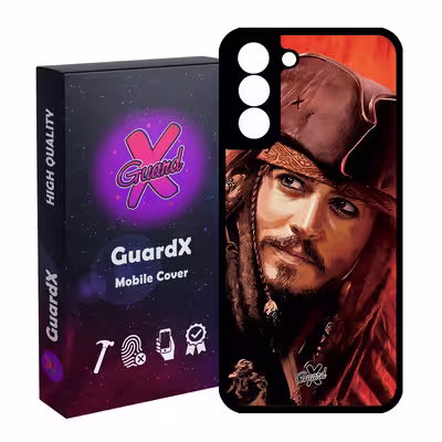 کاور گارد ایکس طرح Johnny Depp مدل Glass10205 مناسب برای گوشی موبایل سامسونگ Galaxy S21 FE