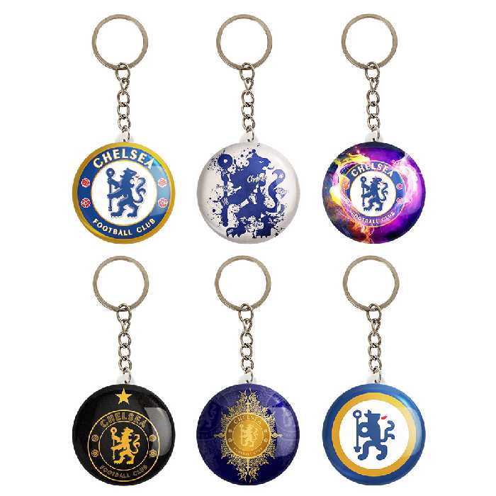 جاکلیدی خندالو طرح باشگاه چلسی کد 85B مجموعه 6 عددی