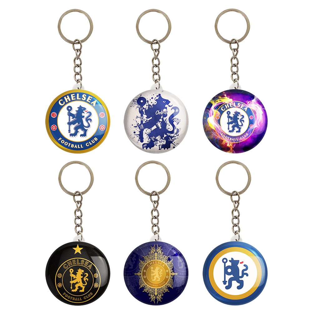 جاکلیدی خندالو طرح باشگاه چلسی کد 85B مجموعه 6 عددی