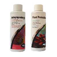 محلول محافظ گیاه آکواریوم آکوا به همراه محلول محافظ آب