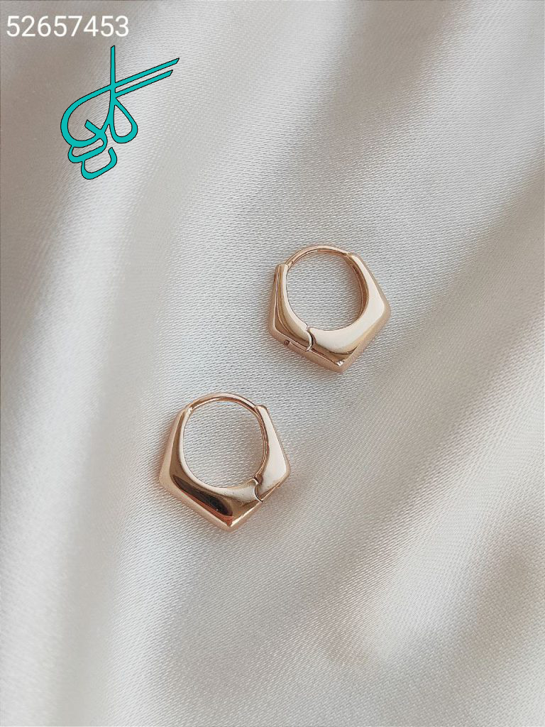خرید گوشواره حلقه ای طرح جدید مارک زوپینگ کد 1615396 - ردگل