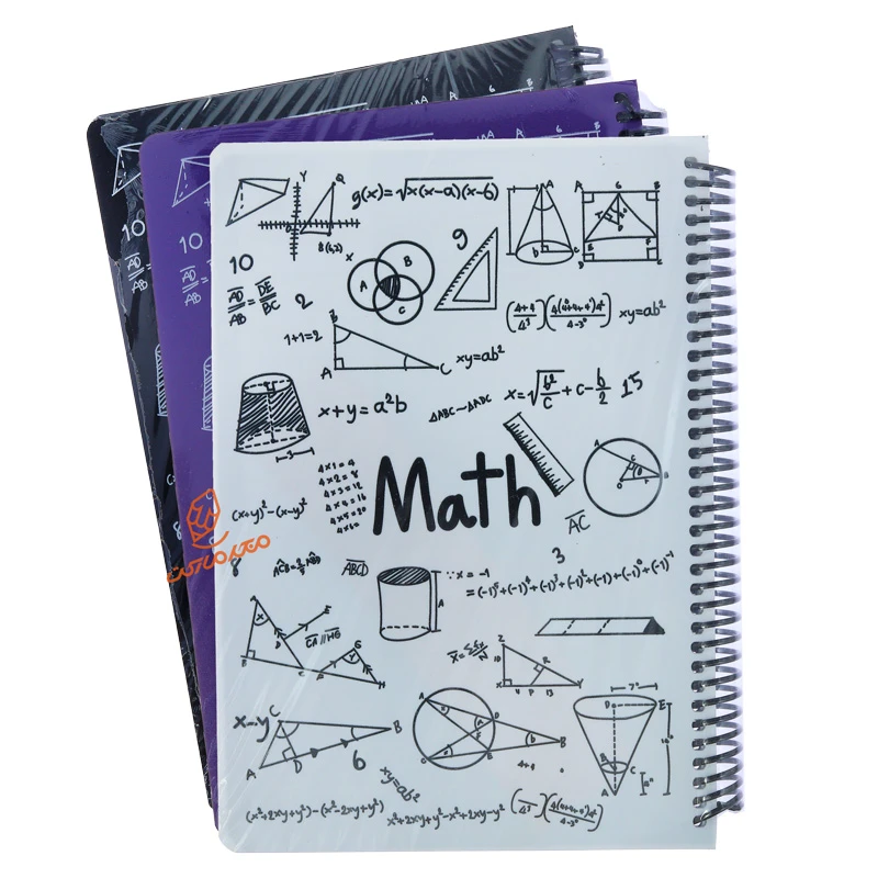 قیمت و خرید دفتر 100 برگ طرح ریاضی جلد طلقی دات نوت DOT NOTE