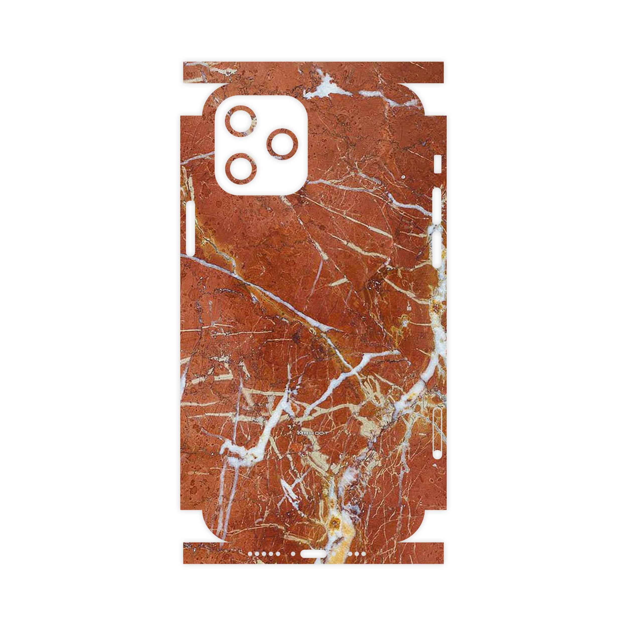 برچسب پوششی ماهوت مدل Red Marble-FullSkin مناسب برای گوشی موبایل اپل iPhone 12 Pro