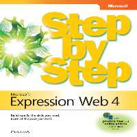 خرید و دانلود نسخه کامل کتاب Microsoft Expression Web 4 Step by Step