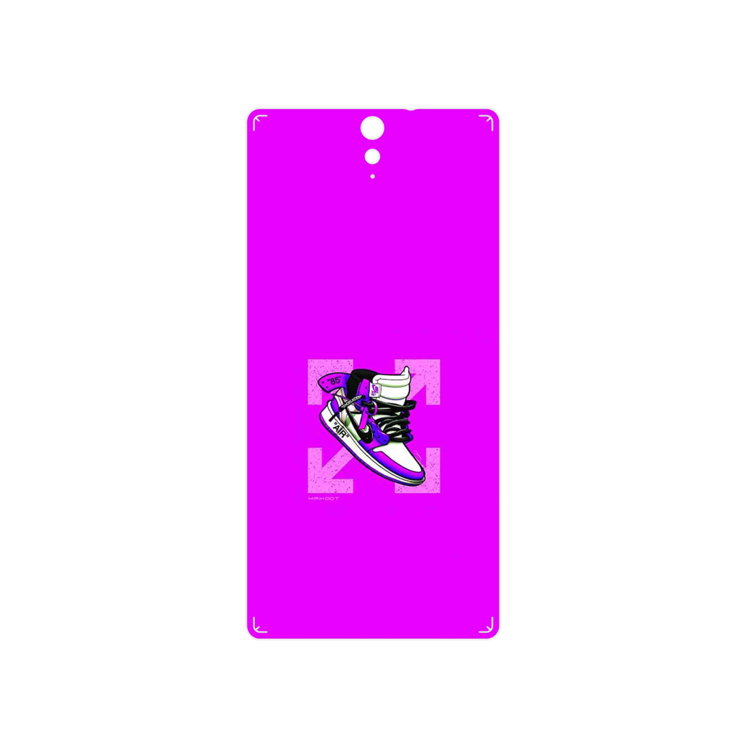 برچسب پوششی ماهوت مدل Nike Air Sneaker Digital Art مناسب برای گوشی موبایل سونی Xperia C5