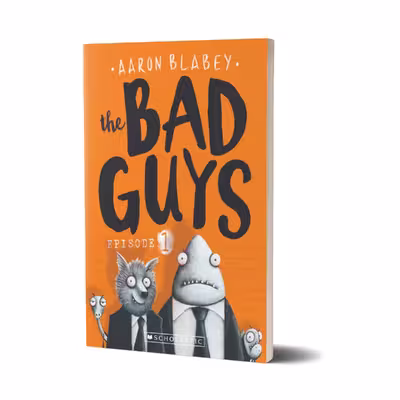 کتاب bad guys 1 اثر Aaron Blabey انتشارات معیار علم