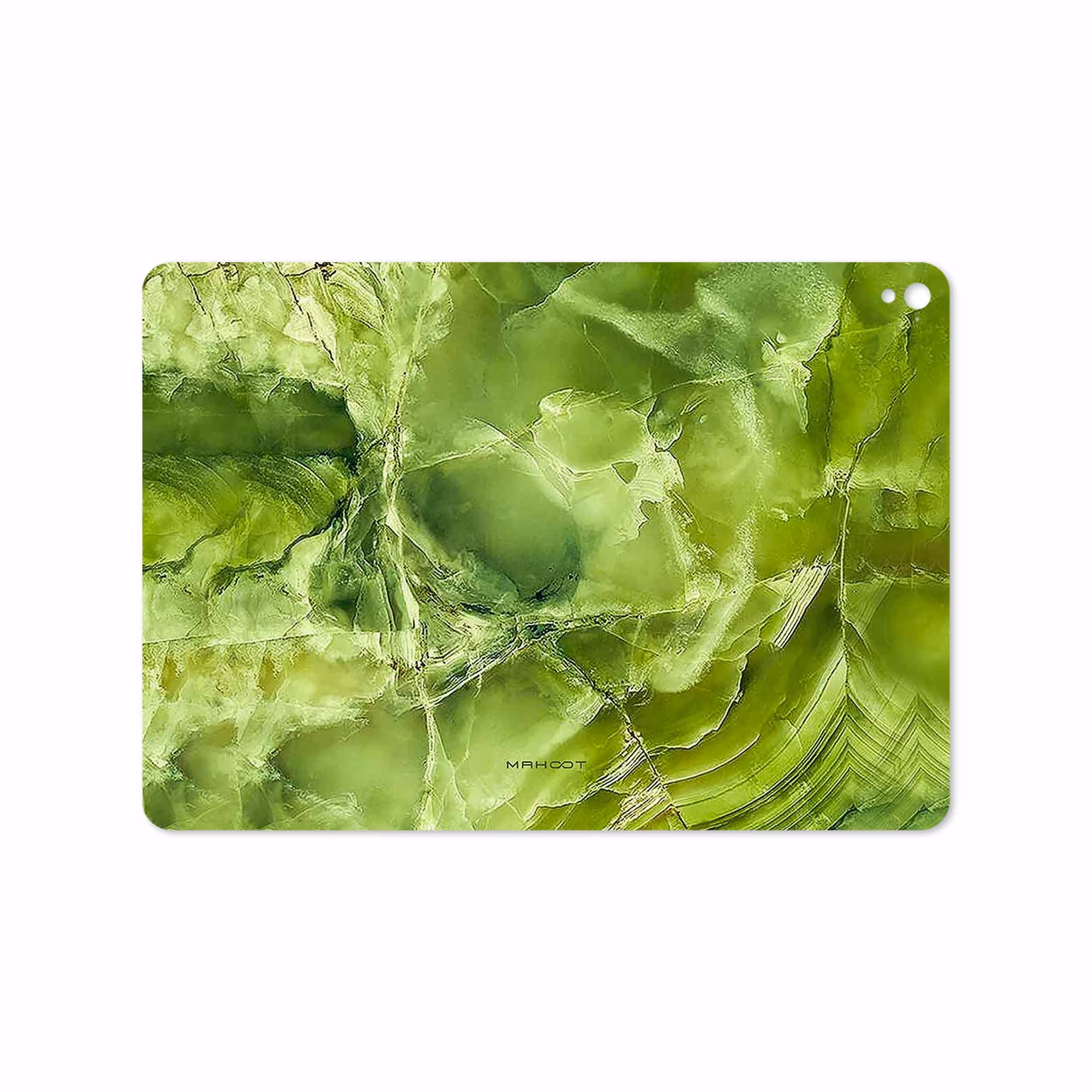 برچسب پوششی ماهوت مدل Green Crystal Marble مناسب برای تبلت اپل iPad Pro 9.7 2016 A1673