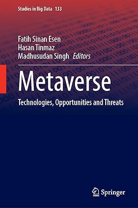 خرید و دانلود نسخه کامل کتاب Metaverse: Technologies, Opportunities and Threats - Pdf
