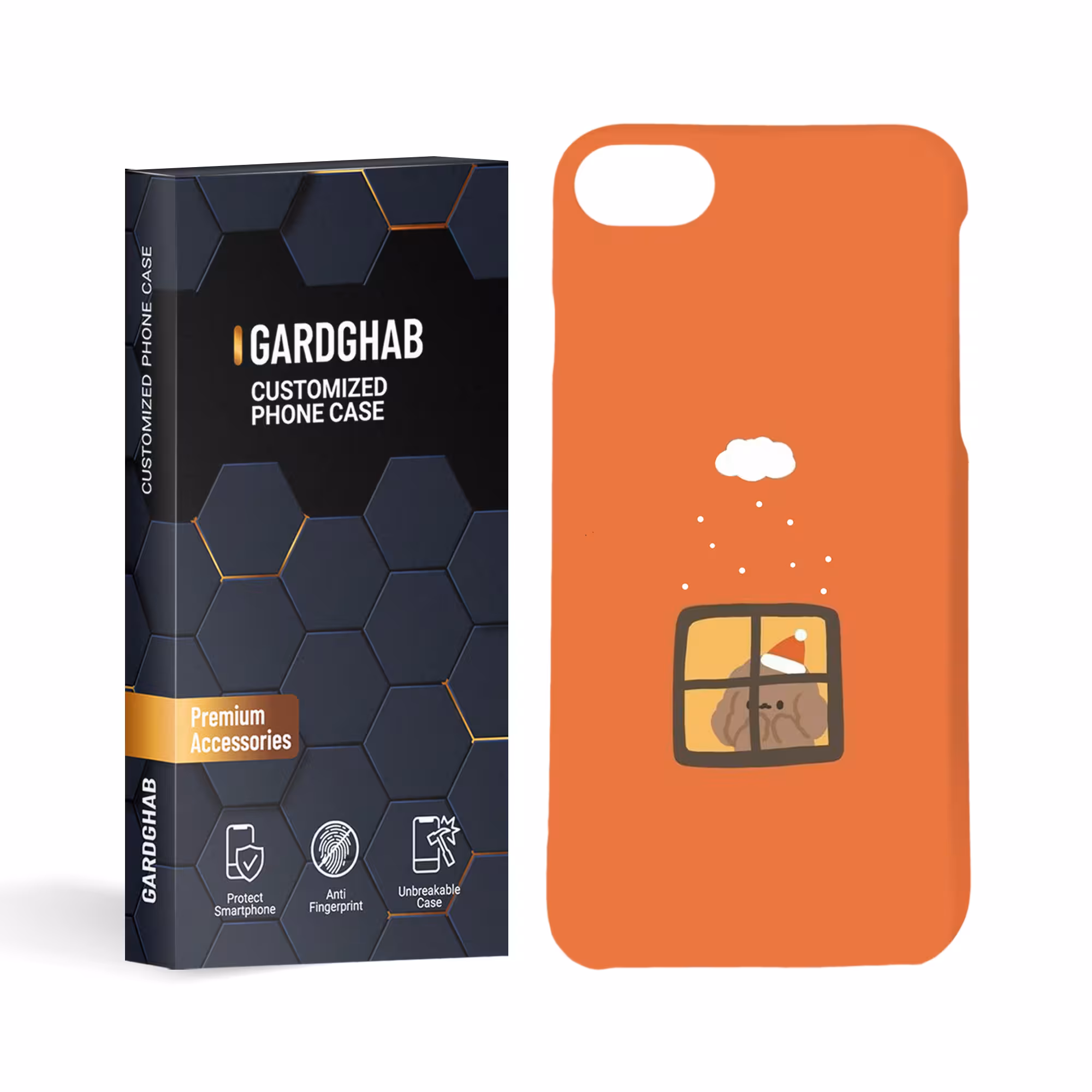کاور گارد قاب مدل فانتزی مناسب برای گوشی موبایل اپل iphone 7 8 se2020