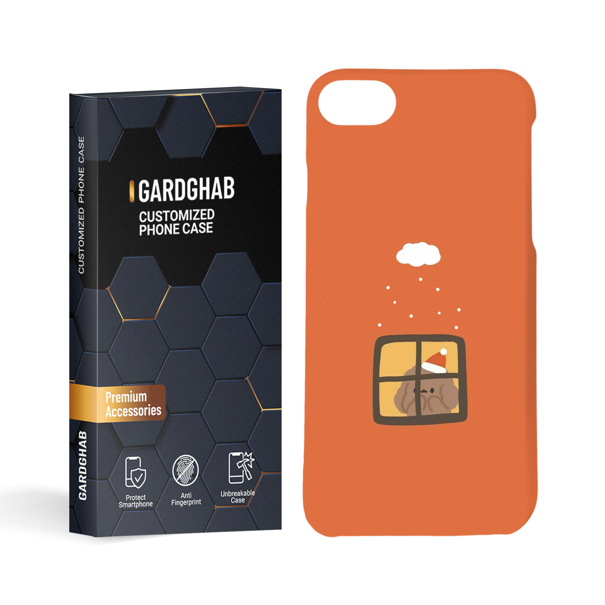  کاور گارد قاب مدل فانتزی مناسب برای گوشی موبایل اپل iphone 7 / 8 / se2020