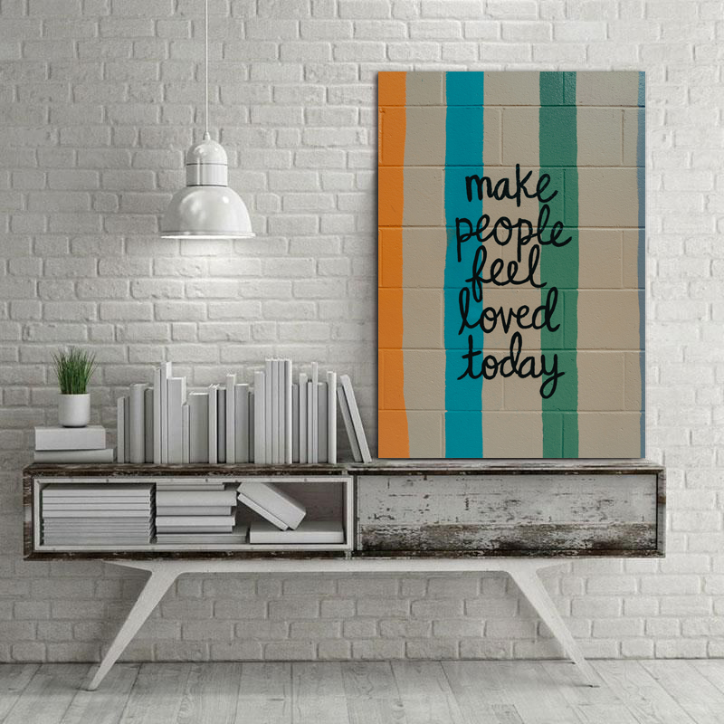 تابلو شاسی طرح جملات الهام بخش کد A482