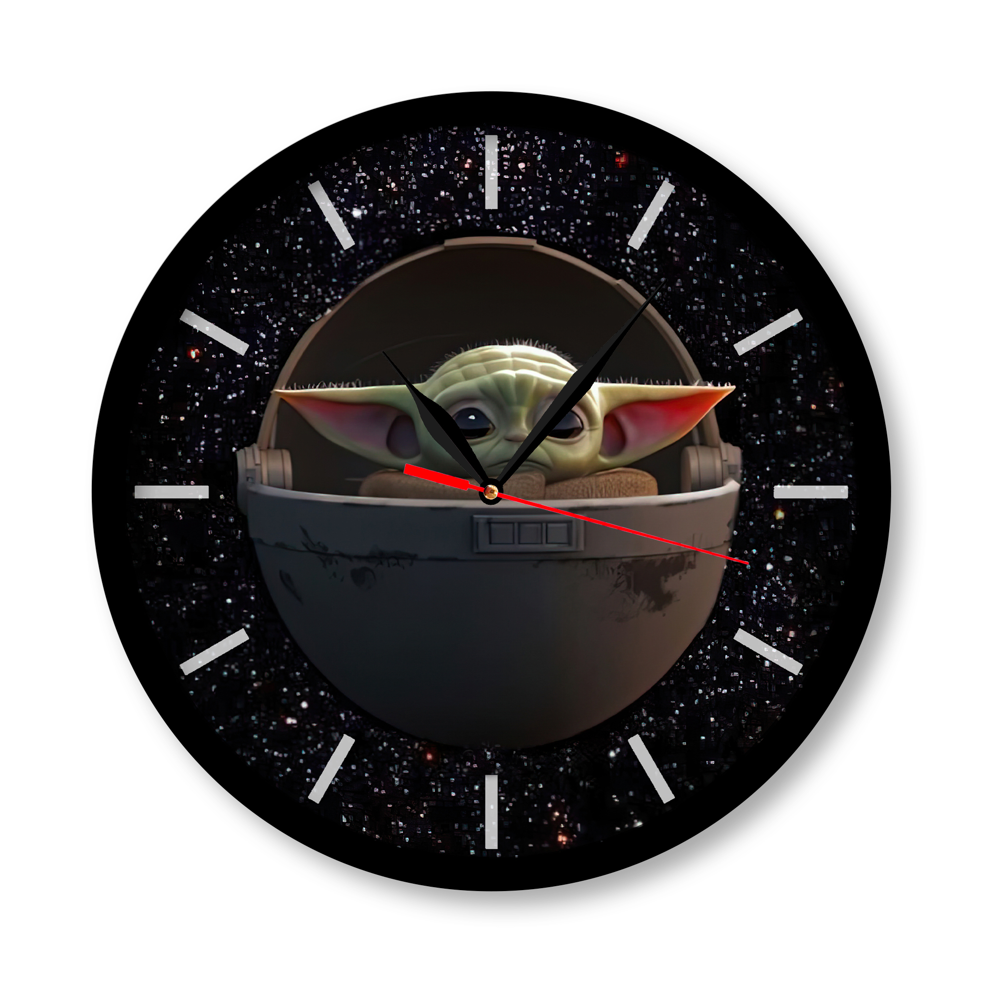 ساعت دیواری مدل بیبی یودا کد 3289