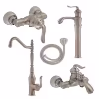 ست شیرآلات نایریکا مدل هلن  کد B-M03 مجموعه 5 عددی