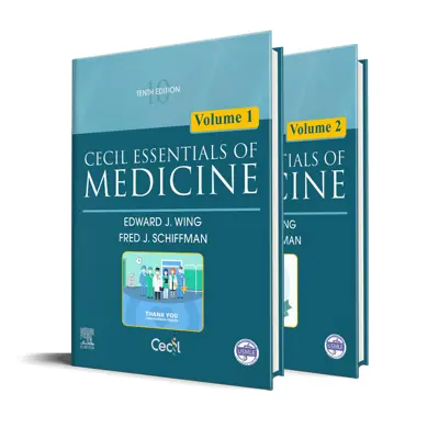 کتاب Cecil Essentials of Medicine 10th Edition اثر Edward Wing انتشارات الزویر 2 جلدی