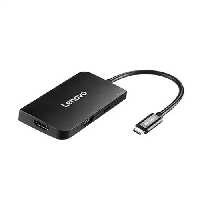 هاب 7 پورت Type C لنوو Lenovo S707 7 in 1 Type C HUB Adapter HDMI PD30 SD/TF Reader