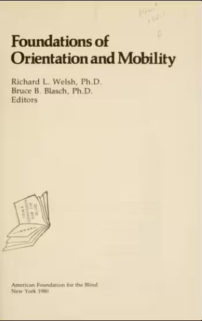 خرید و دانلود نسخه کامل کتاب Foundations of Orientation and Mobility BY Welsh - Pdf