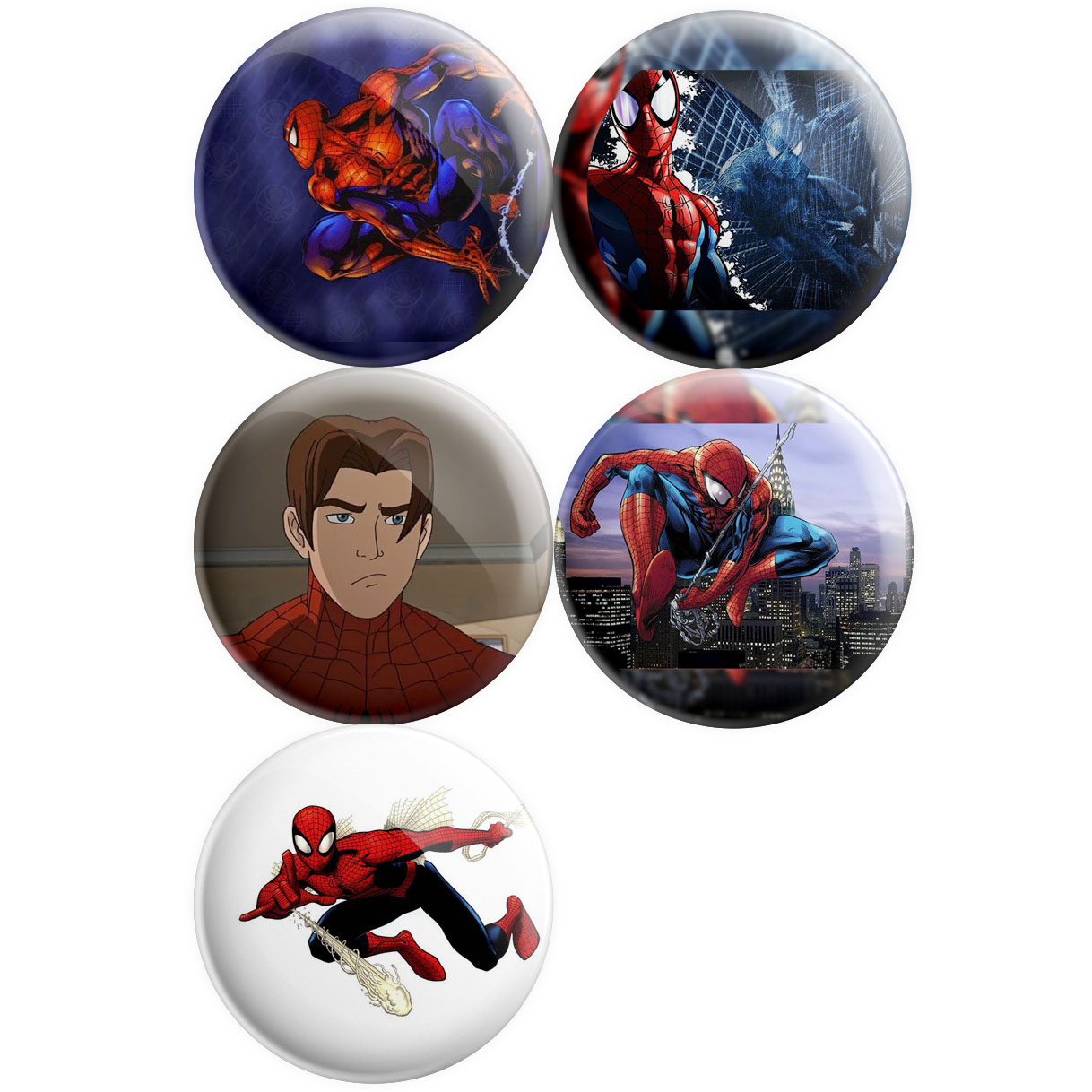 پیکسل پرمانه طرح مرد عنکبوتی کد pmg5.12105 مجموعه 5 عددی