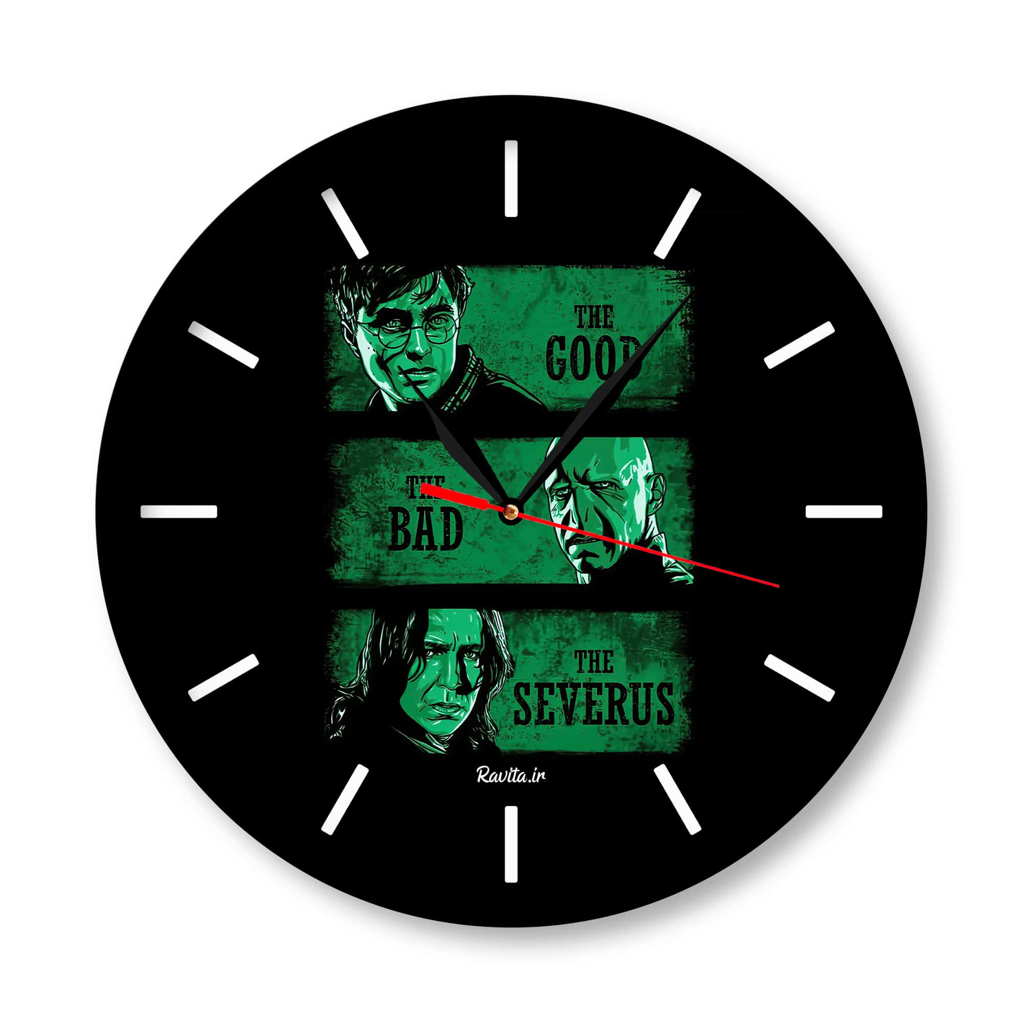 ساعت‌ دیواری راویتا طرح هری‌پاتر کد 3353