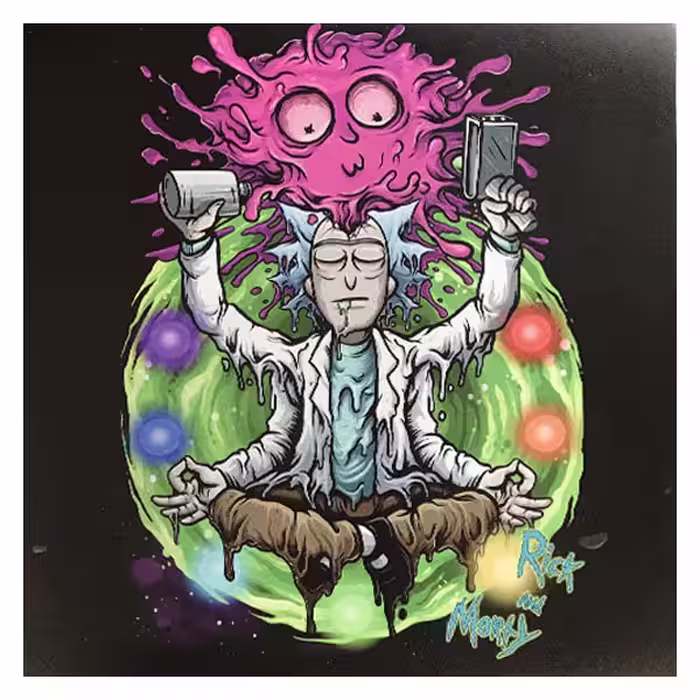 برچسب پلی استیشن ۴ پرو آیگیمر مدل Morty2