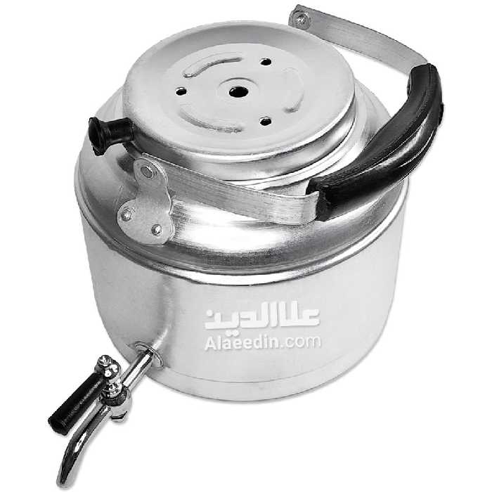 کتری روحی شیر دار روگازی خانگی و مسافرتی 4 لیتری دسته نسوز