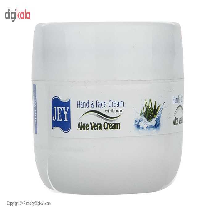 کرم کاسه ای دست و صورت جی مدل عصاره آلوئه ورا حجم 200 میلی لیتر
