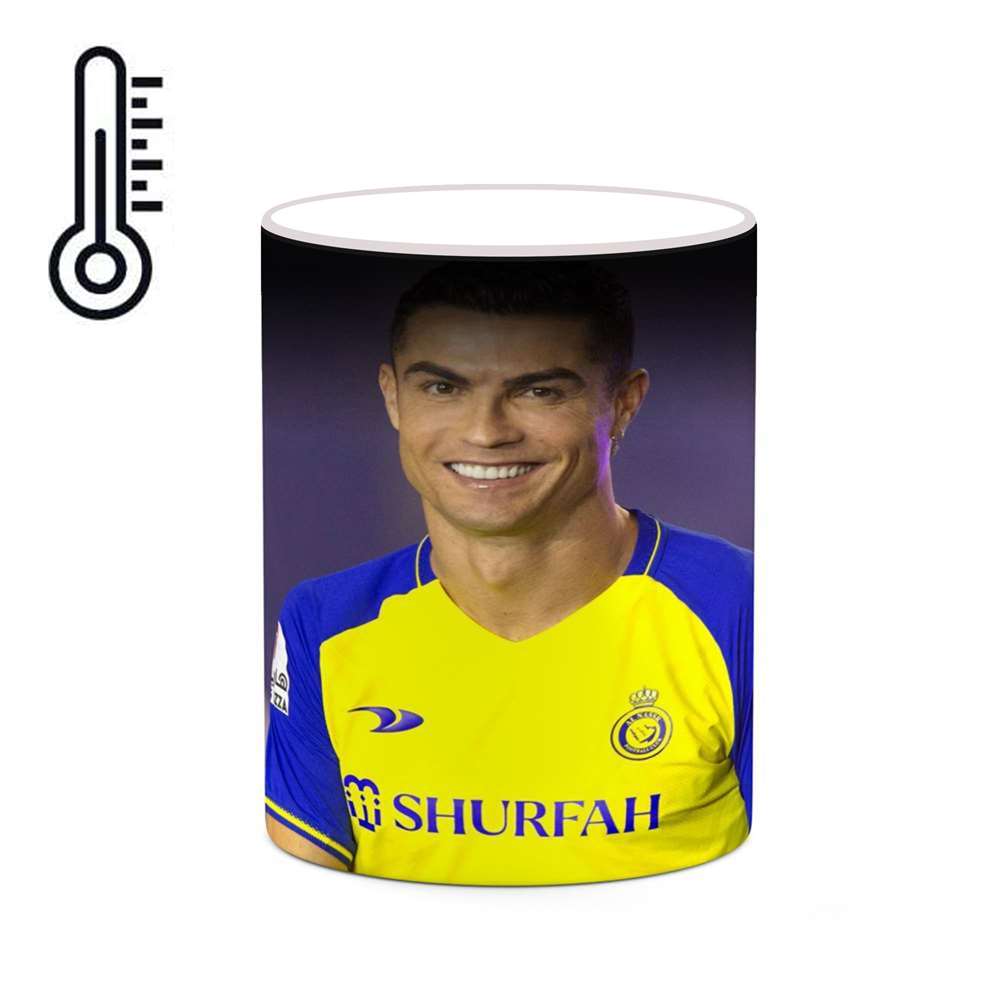 ماگ حرارتی کاکتی طرح کریستیانو رونالدو مدل mgh24866