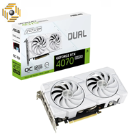 کارت گرافیک ایسوس Dual GeForce RTX 4070 SUPER EVO OC WHITE Edition
