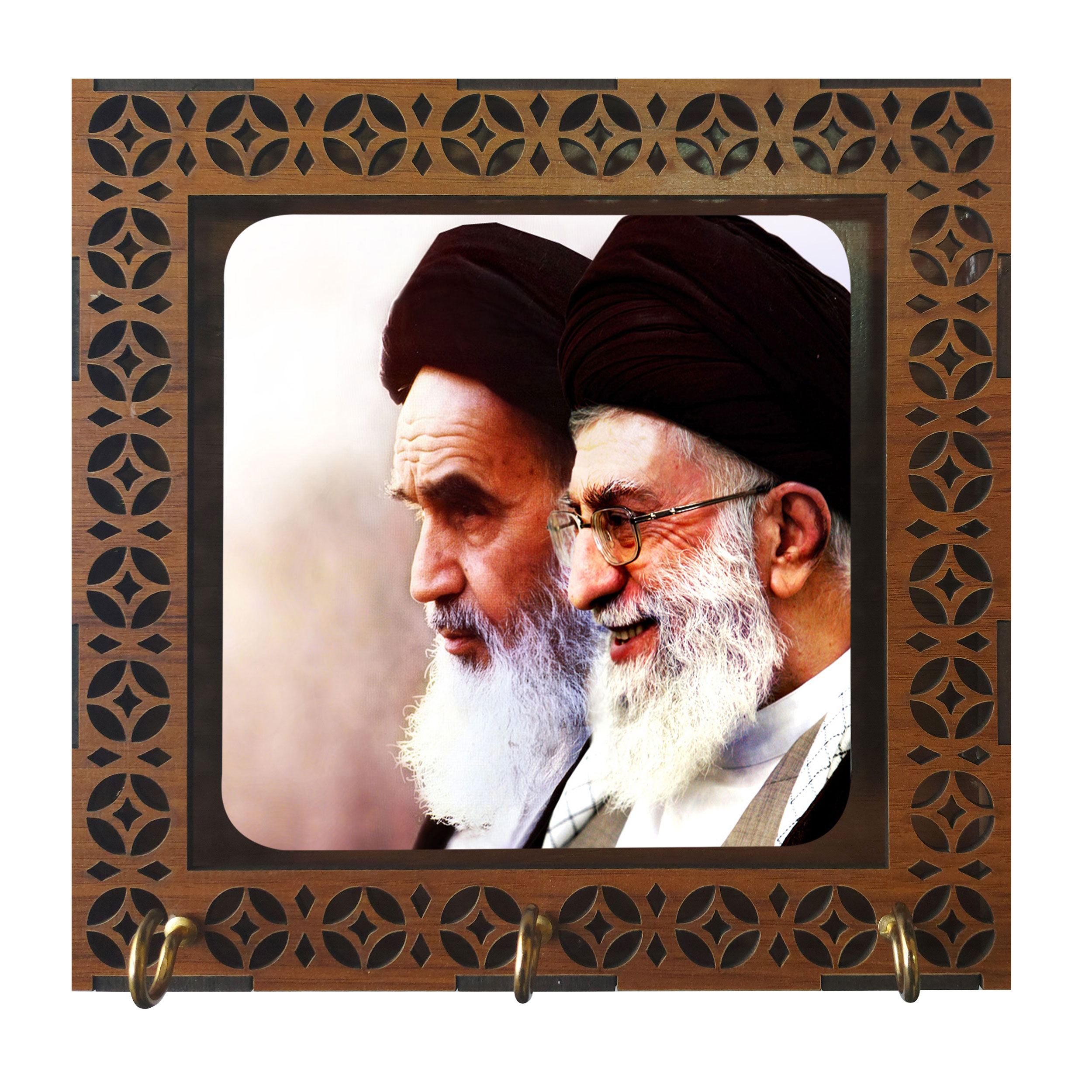 جا کلیدی مدل D1047 طرح رهبر سید علی خامنه ای و امام خمینی
