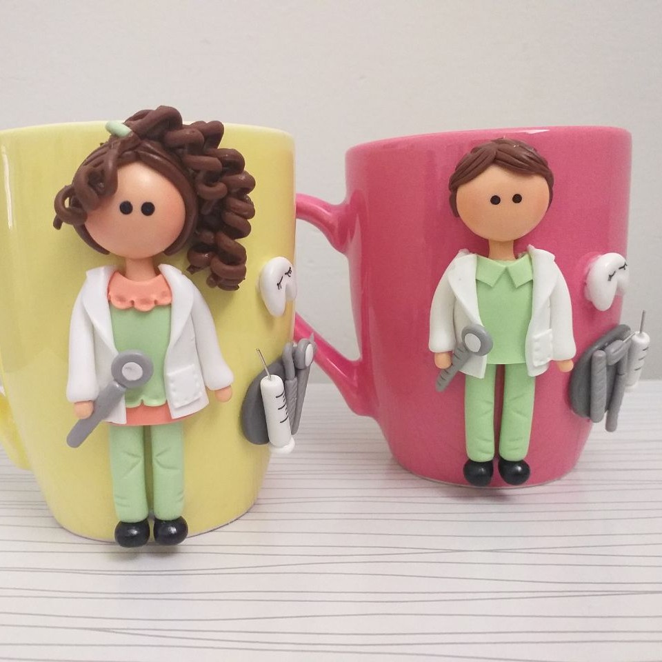 ماگ سرامیکی.ماگ عروسکی.ماگ دندانپزشک