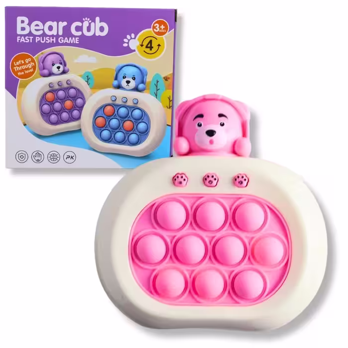 اسباب بازی الکترونیکی پاپ ایت برند Bear Cub مدل ‎SD0034_S2_PU