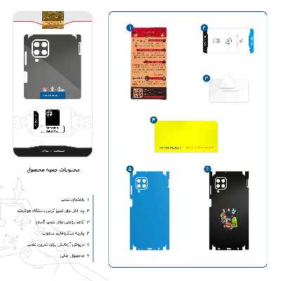 برچسب پوششی ماهوت مدل Hotel Transylvania-FullSkin مناسب برای گوشی موبایل سامسونگ Galaxy M32